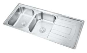 Kitchen Sink Double Bow/Single Tray (No.118)
