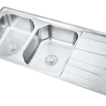 Kitchen Sink Double Bow/Single Tray (No.118)