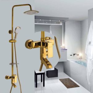 The Choice N246 Gold Plated Shower Set